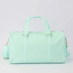 Beauty Stash Mint Nylon Duffle