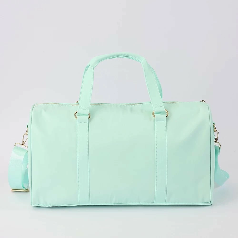 Beauty Stash Mint Nylon Duffle