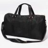 Beauty Stash VARSITY COLLECTION Black Nylon Duffle