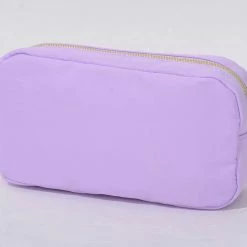 Beauty Stash Jumbo Nylon Pouch VARSITY COLLECTION
