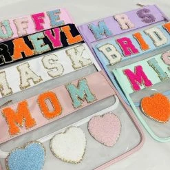 Beauty Stash Clear Stash Bag VARSITY COLLECTION