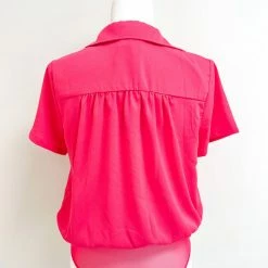 Do + Be Collection Ruthie Bodysuit- Pink CLOTHING