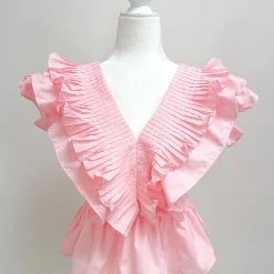 Entro Cole Top- Pink