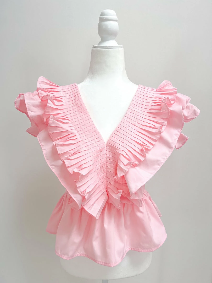 Entro Cole Top- Pink