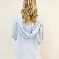 Before You Collection Hillary Top- Blue