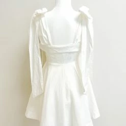 MABLE Brylie Dress- White
