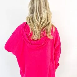 Vace Clothing Hillary Top- Pink