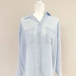 Fantastic Fawn Kaddy Top- Blue