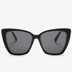 DIFF EYEWEAR BECKY IV- Black + Grey Polarized GIFTS