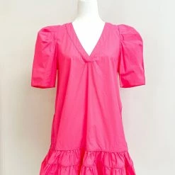 Olivaceous CLOTHING Bridget Dress- Pink