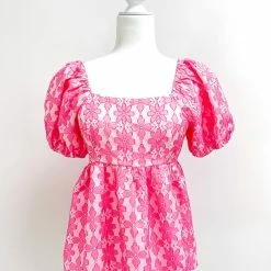 Vace Clothing Stella Top- Pink TOPS