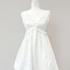 Lena Allie Dress- White