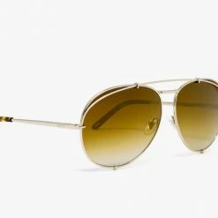 DIFF EYEWEAR Koko- Gold + Brown Gradient Flash