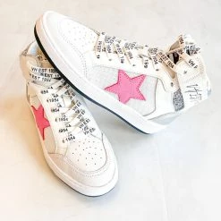 Vintage Havana Dream High Top Sneakers- Pink
