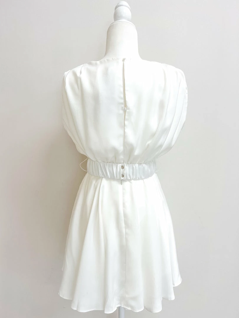 Mustard Seed Gabbi Dress- White