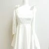 MABLE Brylie Dress- White