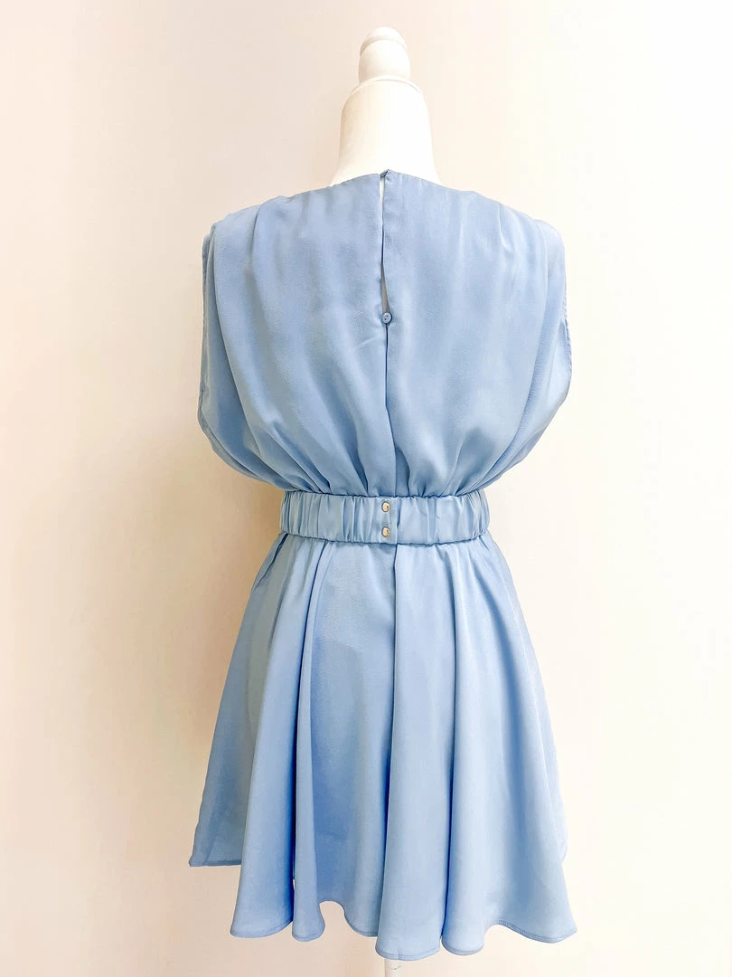 Mustard Seed CLOTHING Gabbi Dress- Blue