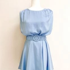 Mustard Seed CLOTHING Gabbi Dress- Blue