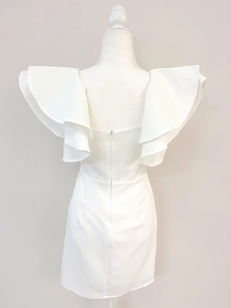 Mustard Seed Mallory Dress- White CLOTHING