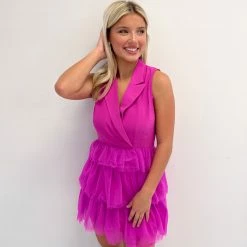 TCEC CLOTHING KB Dress- Pink