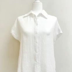 Olivaceous Anna Top- White