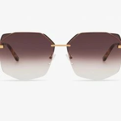 DIFF EYEWEAR GIFTS BREE- BROWN GRADIENT