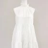 TCEC Jennifer Dress- White CLOTHING