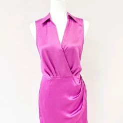 Do + Be Collection CLOTHING Kellie Dress- Berry