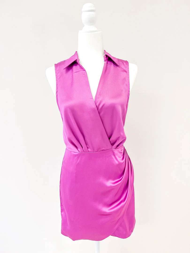 Do + Be Collection CLOTHING Kellie Dress- Berry