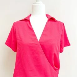 Do + Be Collection Ruthie Bodysuit- Pink CLOTHING