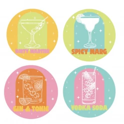 Tart By Taylor Bottoms Up Coaster GIFTS