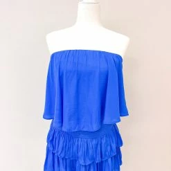 Mustard Seed CLOTHING Coleman Romper- Blue