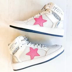 Vintage Havana Dream High Top Sneakers- Pink
