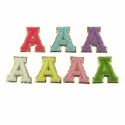 Beauty Stash VARSITY COLLECTION Varsity Letters- White