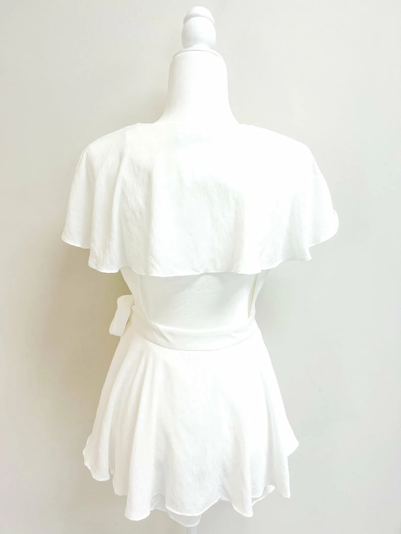 Do + Be Collection CLOTHING Saige Romper- White