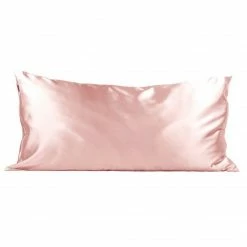 KITSCH King Satin Pillow Case- Blush