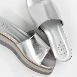 Shu Shop Jade Platform- Silver SHOES