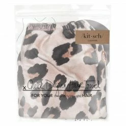 GIFTS KITSCH Hair Towel- Leopard